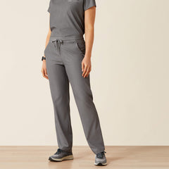 Nightingale Utility Stretch Scrub Pant Women - CHARCOAL GREY