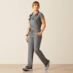Nightingale Utility Stretch Scrub Pant Women - CHARCOAL GREY