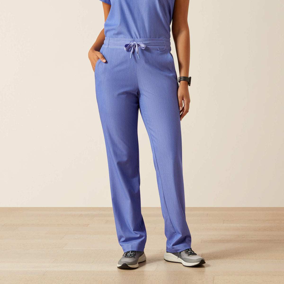 Nightingale Utility Stretch Scrub Pant Women - CORNFLOWER BLUE
