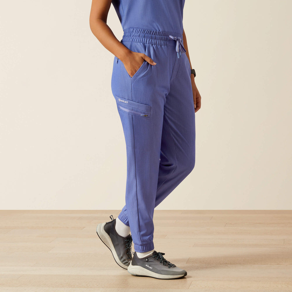 Blackwell Cargo Stretch Jogger Scrub Pant Women - CORNFLOWER BLUE