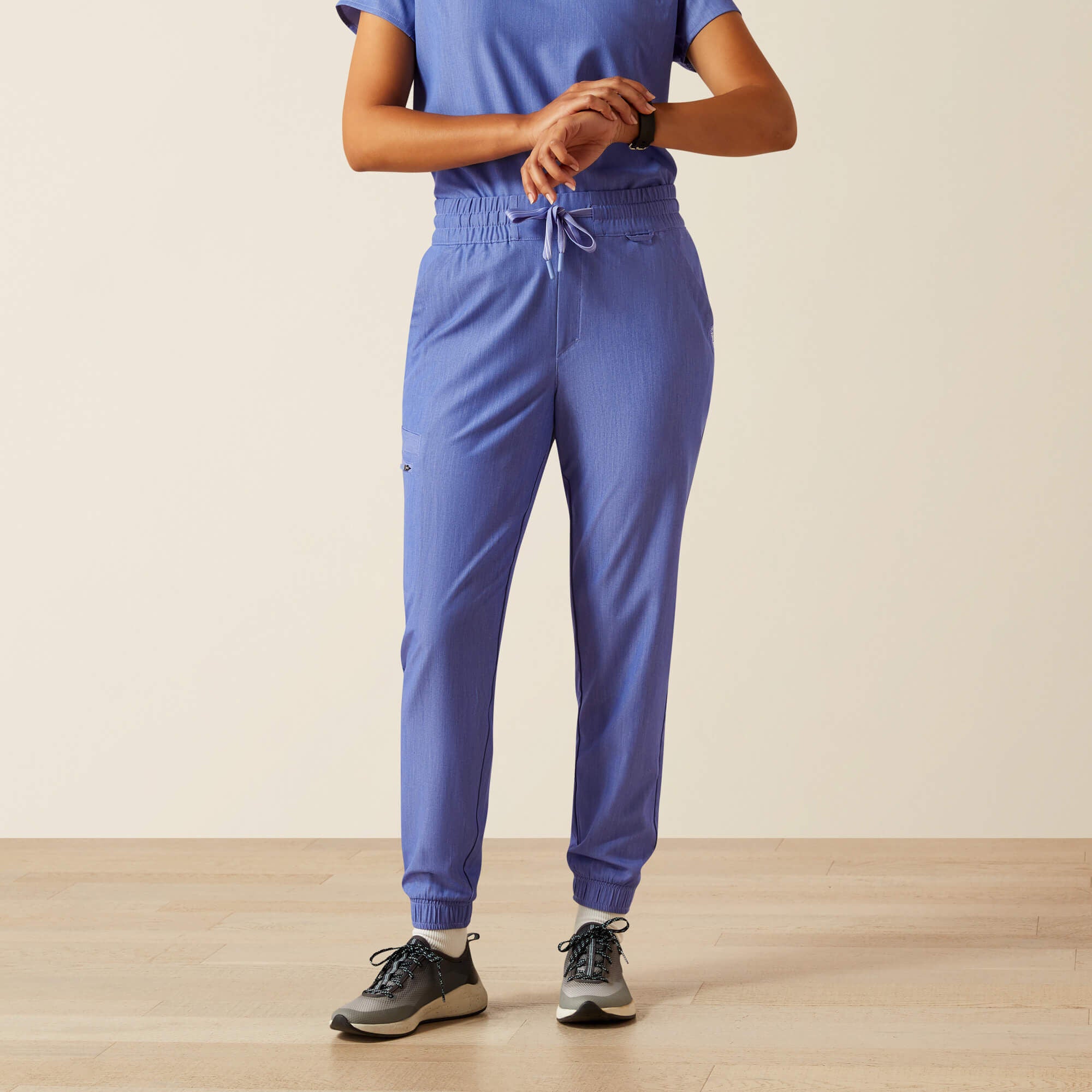 Blackwell Cargo Stretch Jogger Scrub Pant Women - CORNFLOWER BLUE