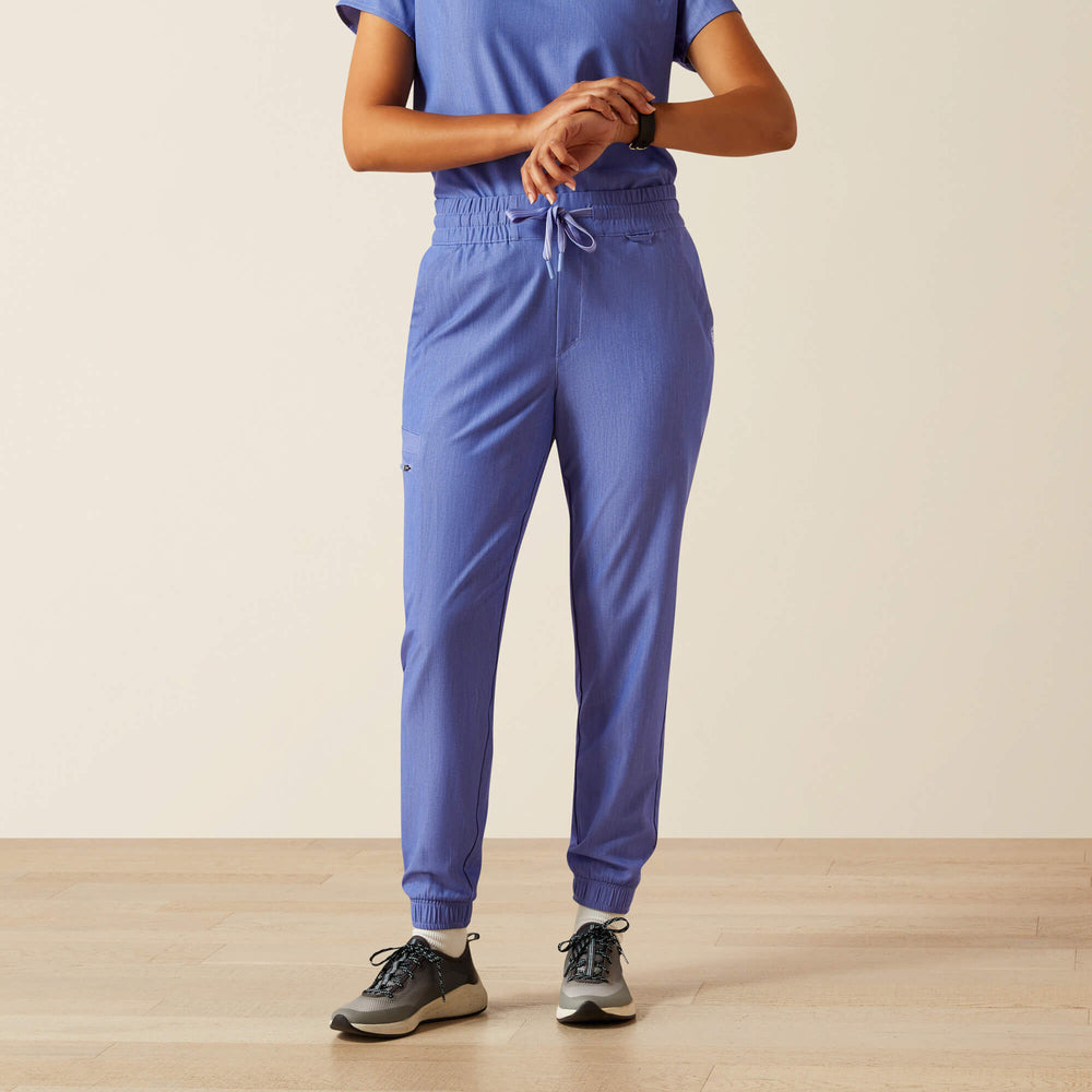 Blackwell Cargo Stretch Jogger Scrub Pant Women - CORNFLOWER BLUE