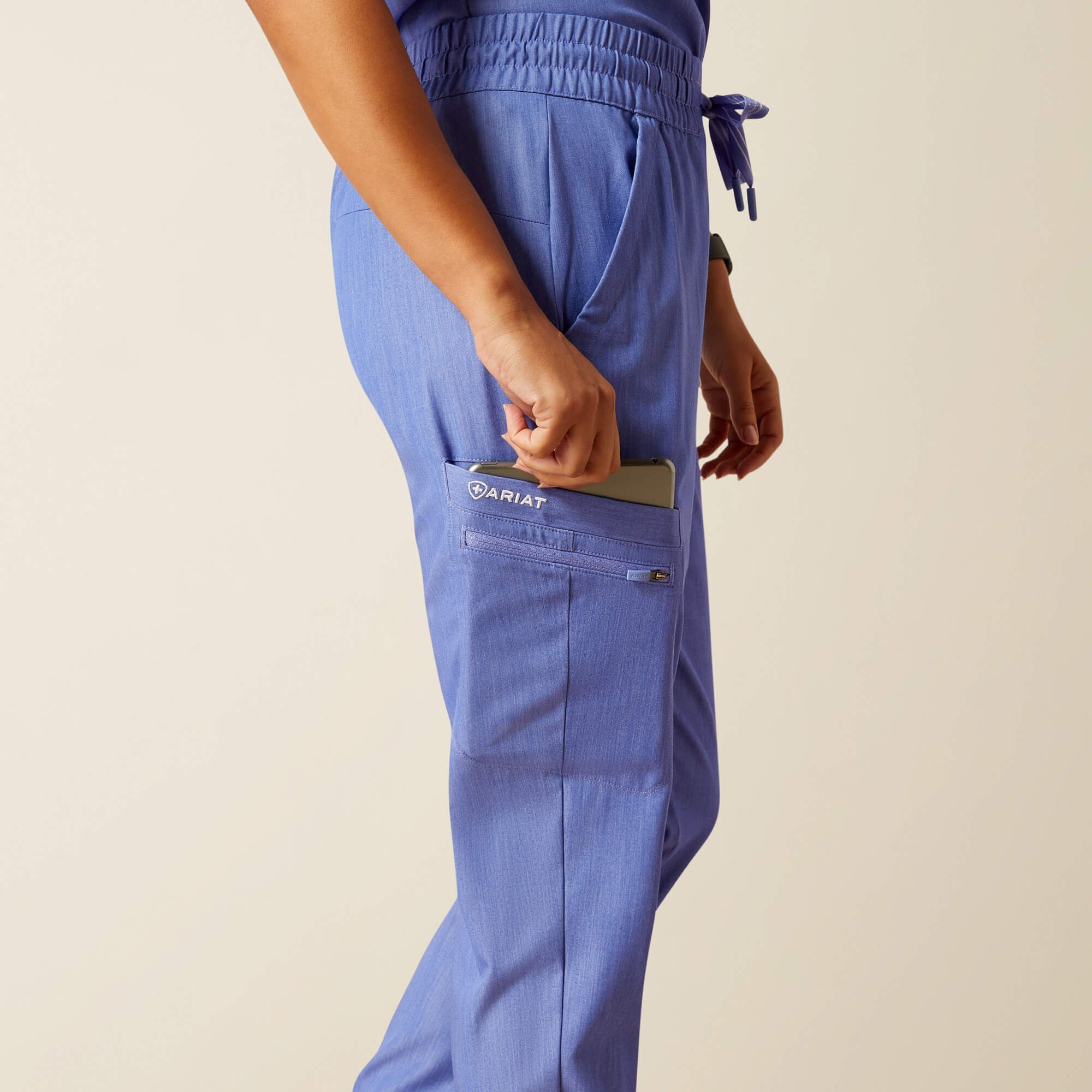 Blackwell Cargo Stretch Jogger Scrub Pant Women - CORNFLOWER BLUE