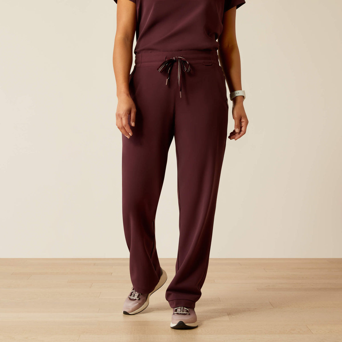 Nightingale Utility Stretch Scrub Pant Women - WINETASTING