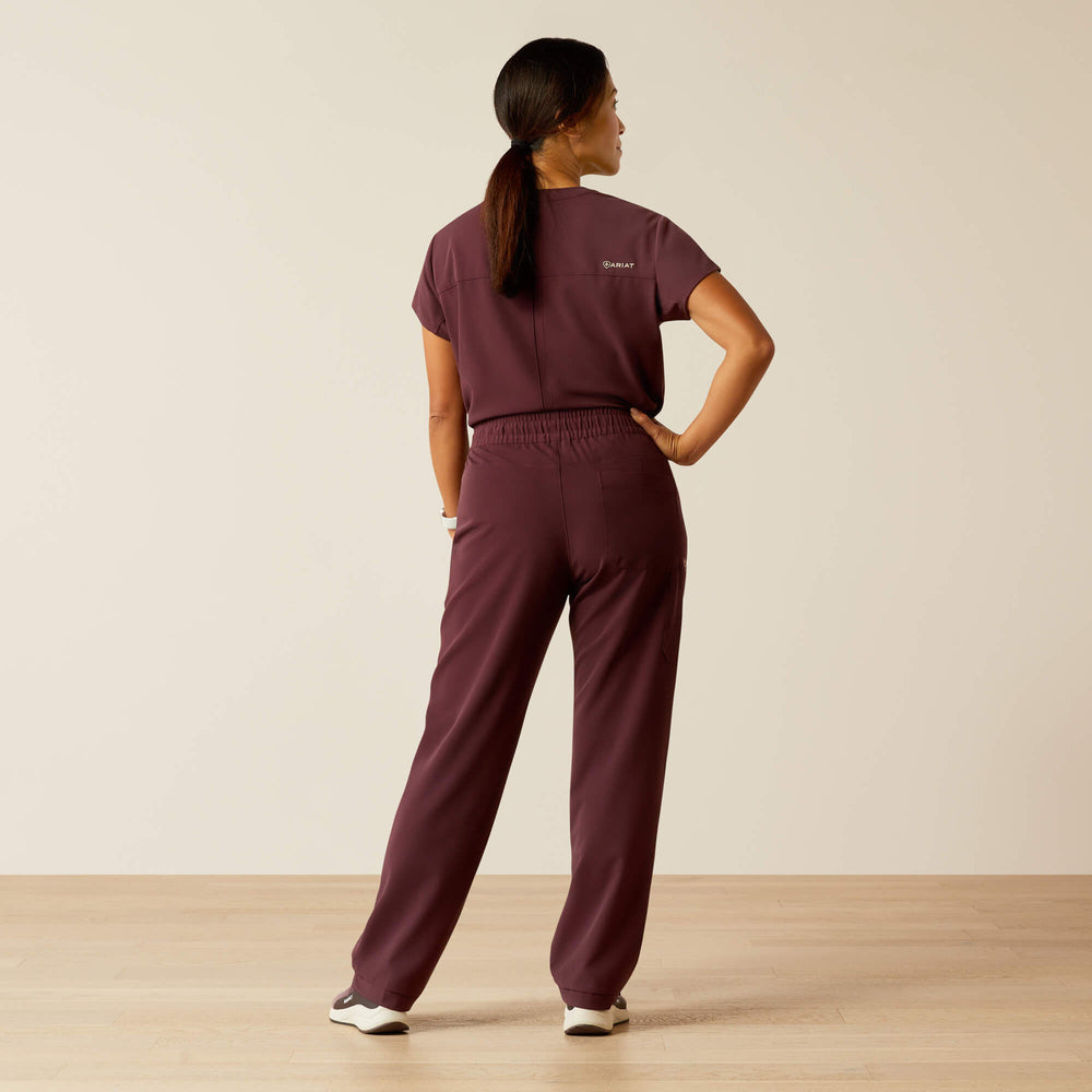 Nightingale Utility Stretch Scrub Pant Women - WINETASTING