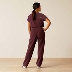 Nightingale Utility Stretch Scrub Pant Women - WINETASTING