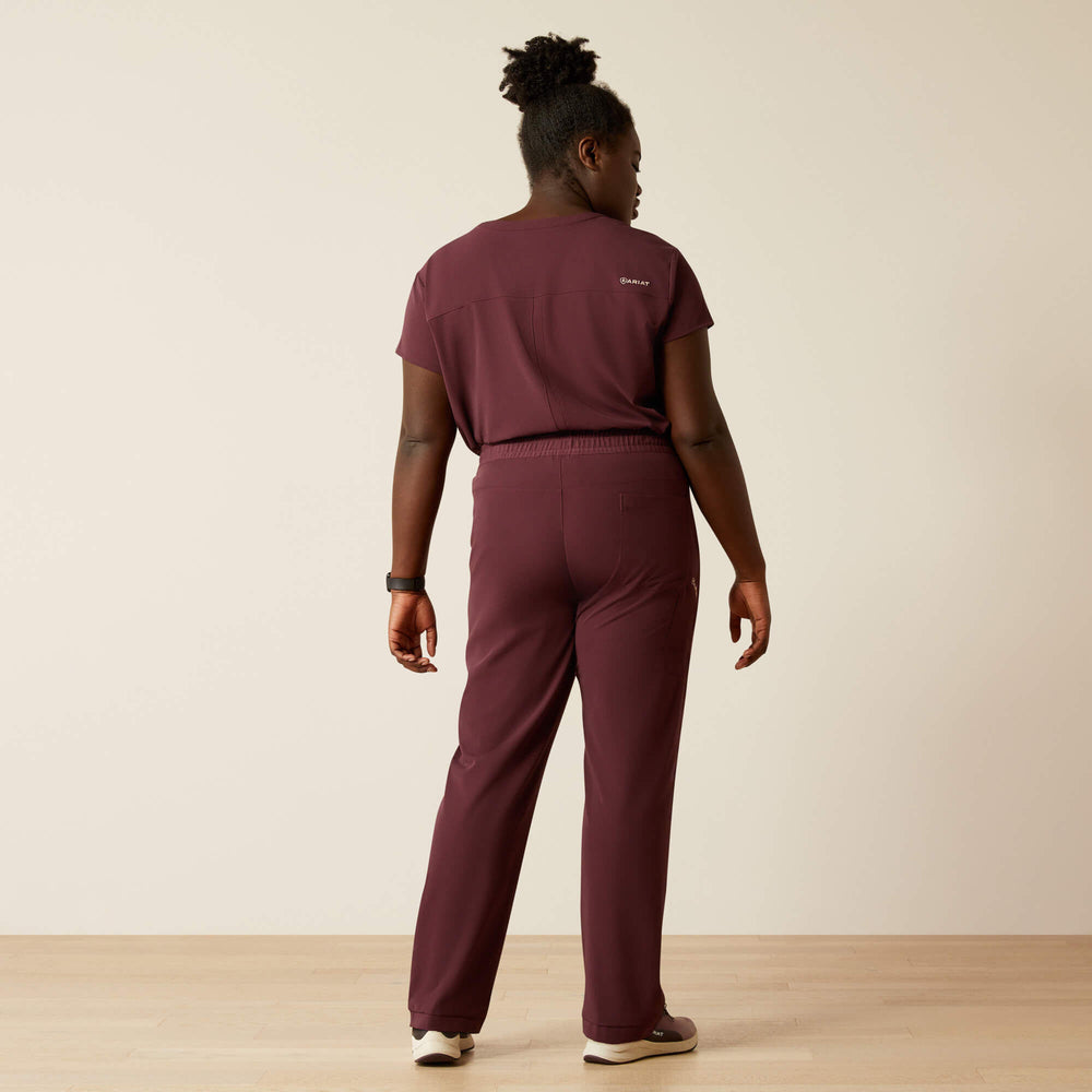 Nightingale Utility Stretch Scrub Pant Women - WINETASTING