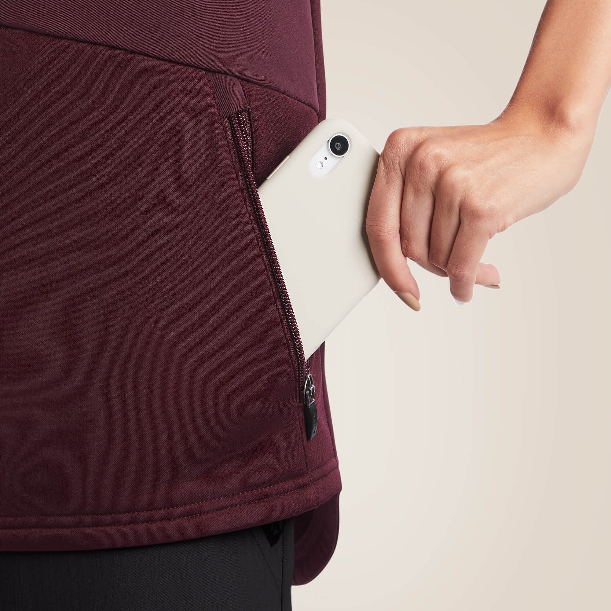 Sina Fleece Scrub Vest Women - WINETASTING