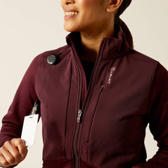 Sina Fleece Scrub Jacket Women - WINETASTING