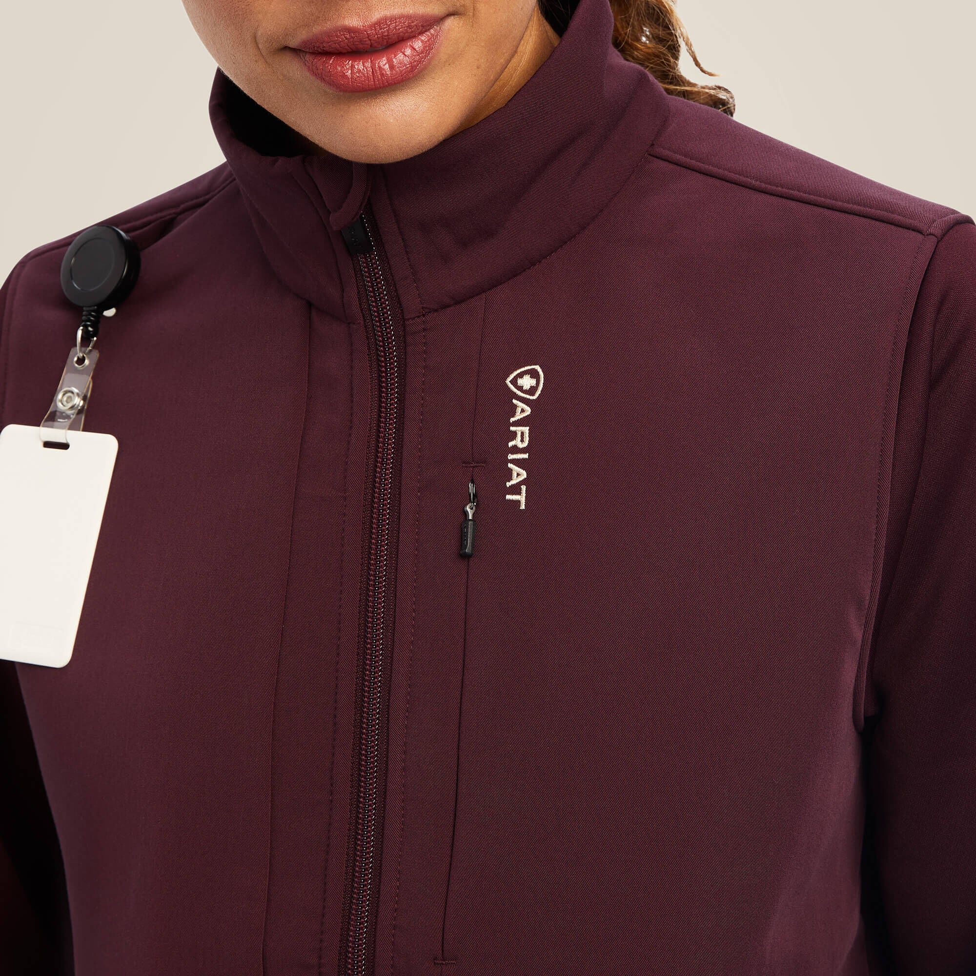 Sina Fleece Scrub Jacket Women - WINETASTING