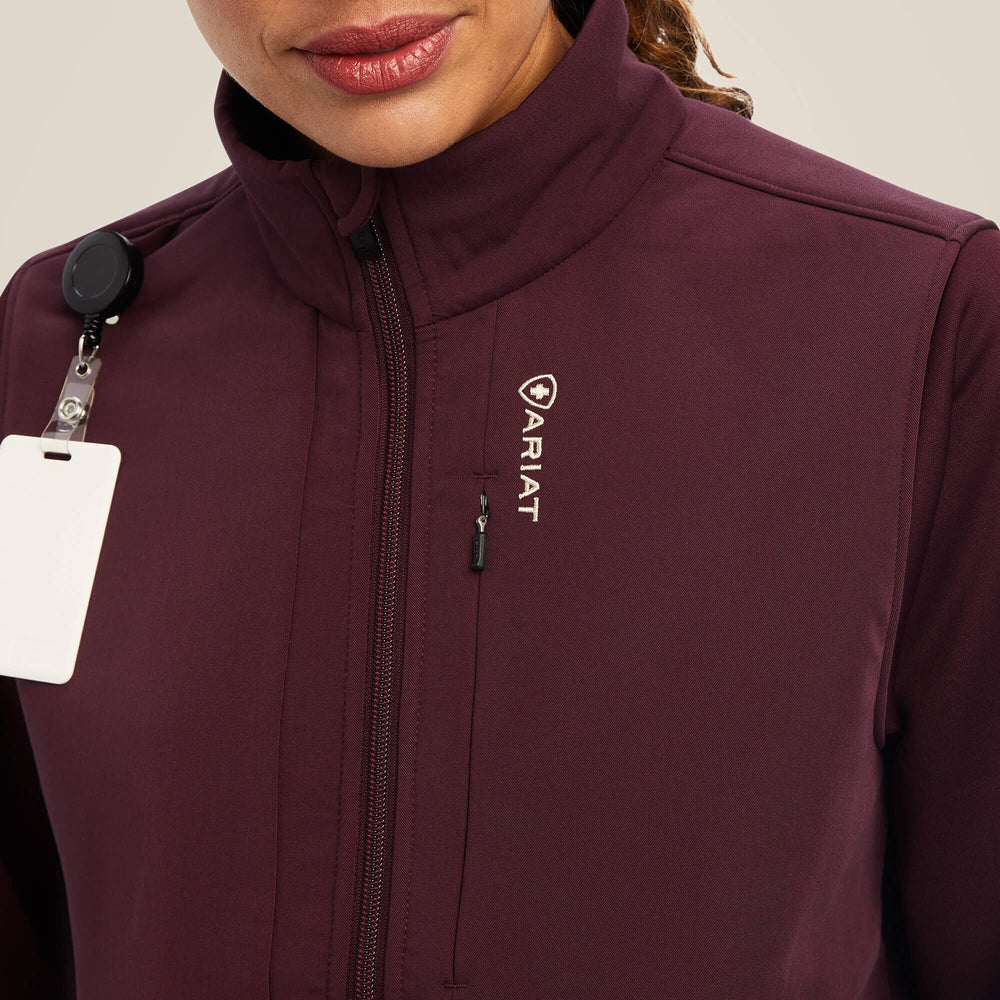 Sina Fleece Scrub Jacket Women - WINETASTING