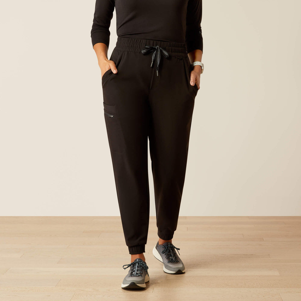 Blackwell Cargo Stretch Jogger Scrub Pant Women - BLACK