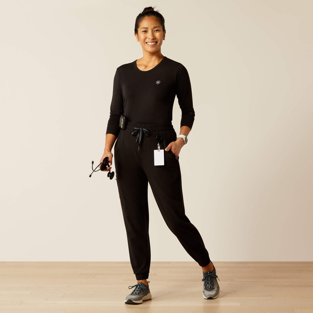 Blackwell Cargo Stretch Jogger Scrub Pant Women - BLACK
