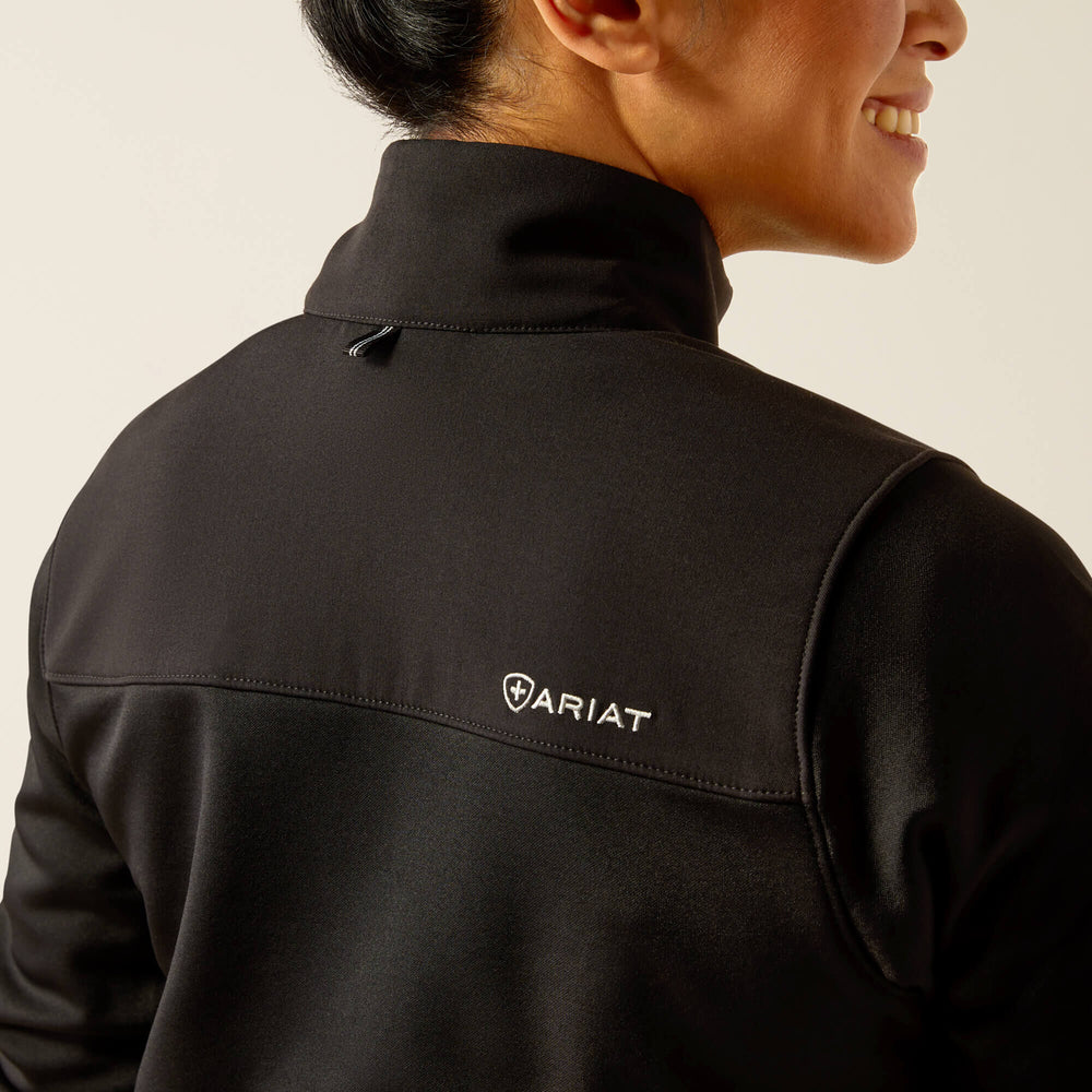 Sina Fleece Scrub Jacket Women - BLACK