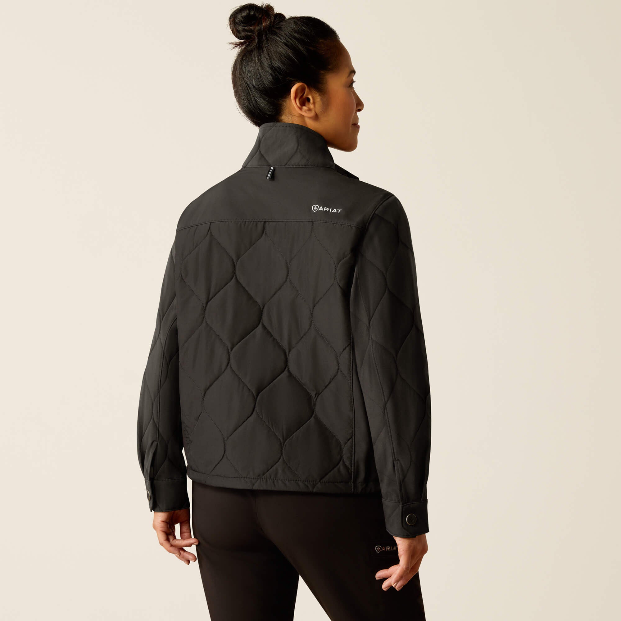 Ambroise Insulated Scrub Jacket Women - BLACK