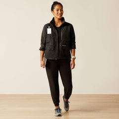 Ambroise Insulated Scrub Jacket Women - BLACK