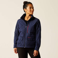 Ambroise Insulated Scrub Jacket Women - NAVY