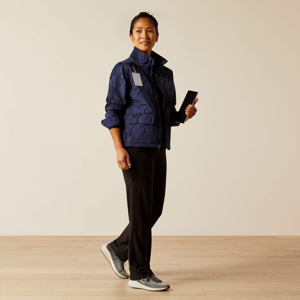 Ambroise Insulated Scrub Jacket Women - NAVY