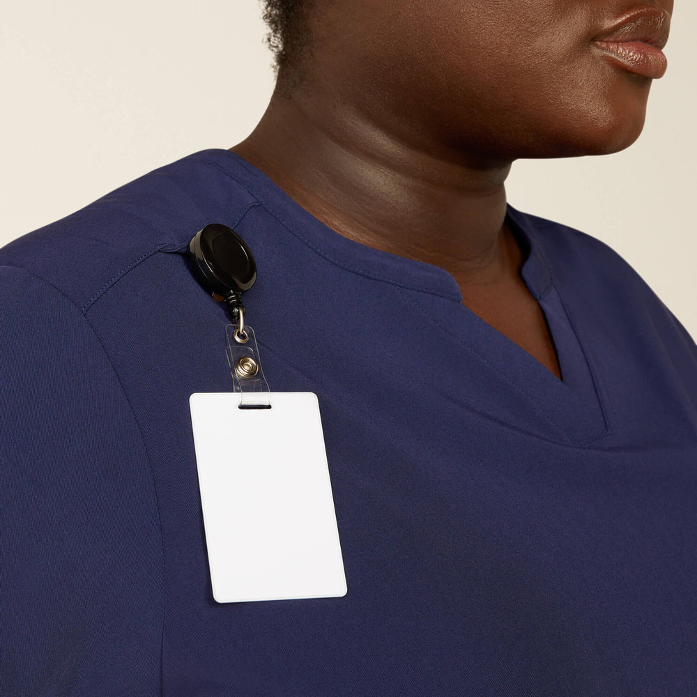 Eliza Fashion Scrub Top Women - NAVY
