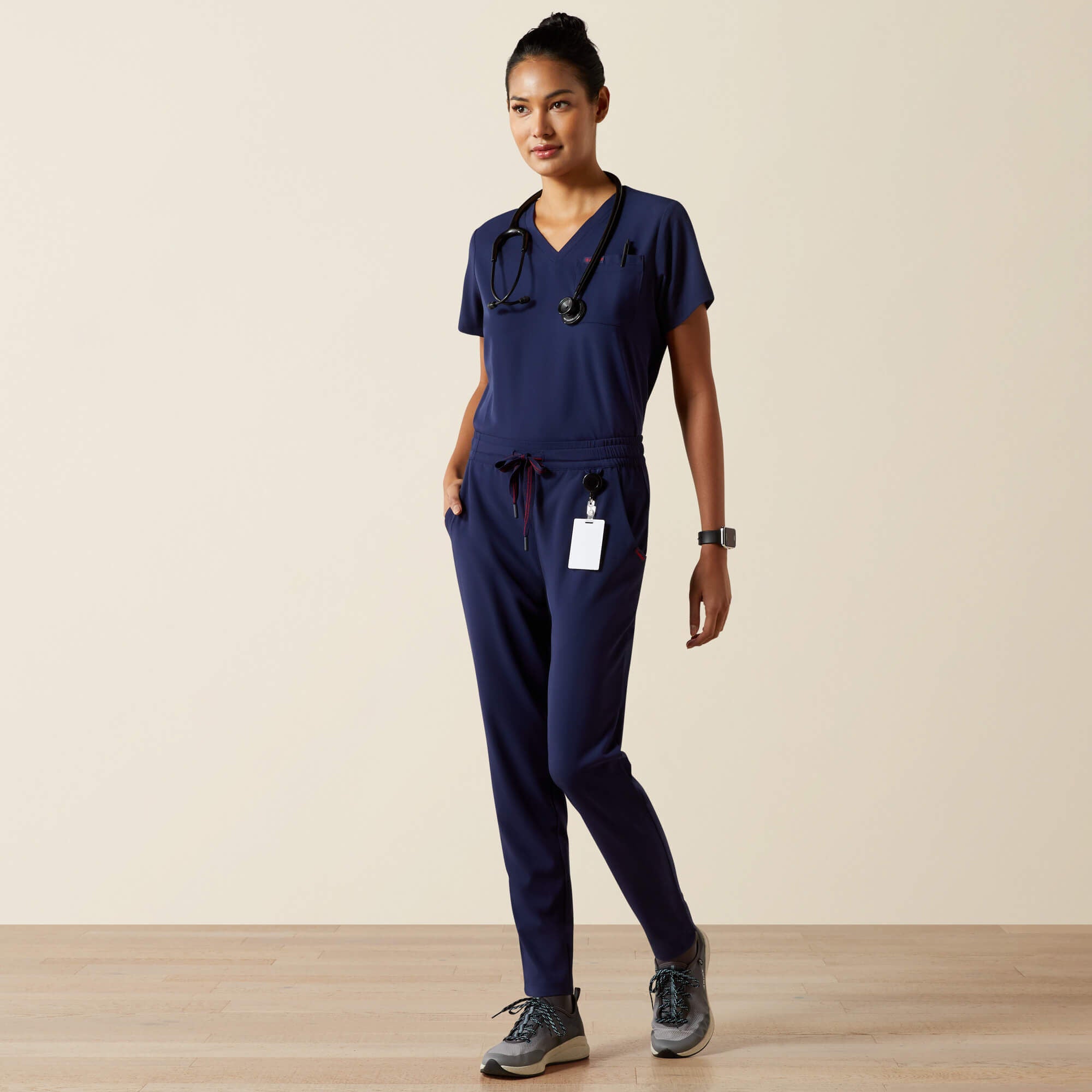 Brin Basic Scrub Pant Women - NAVY