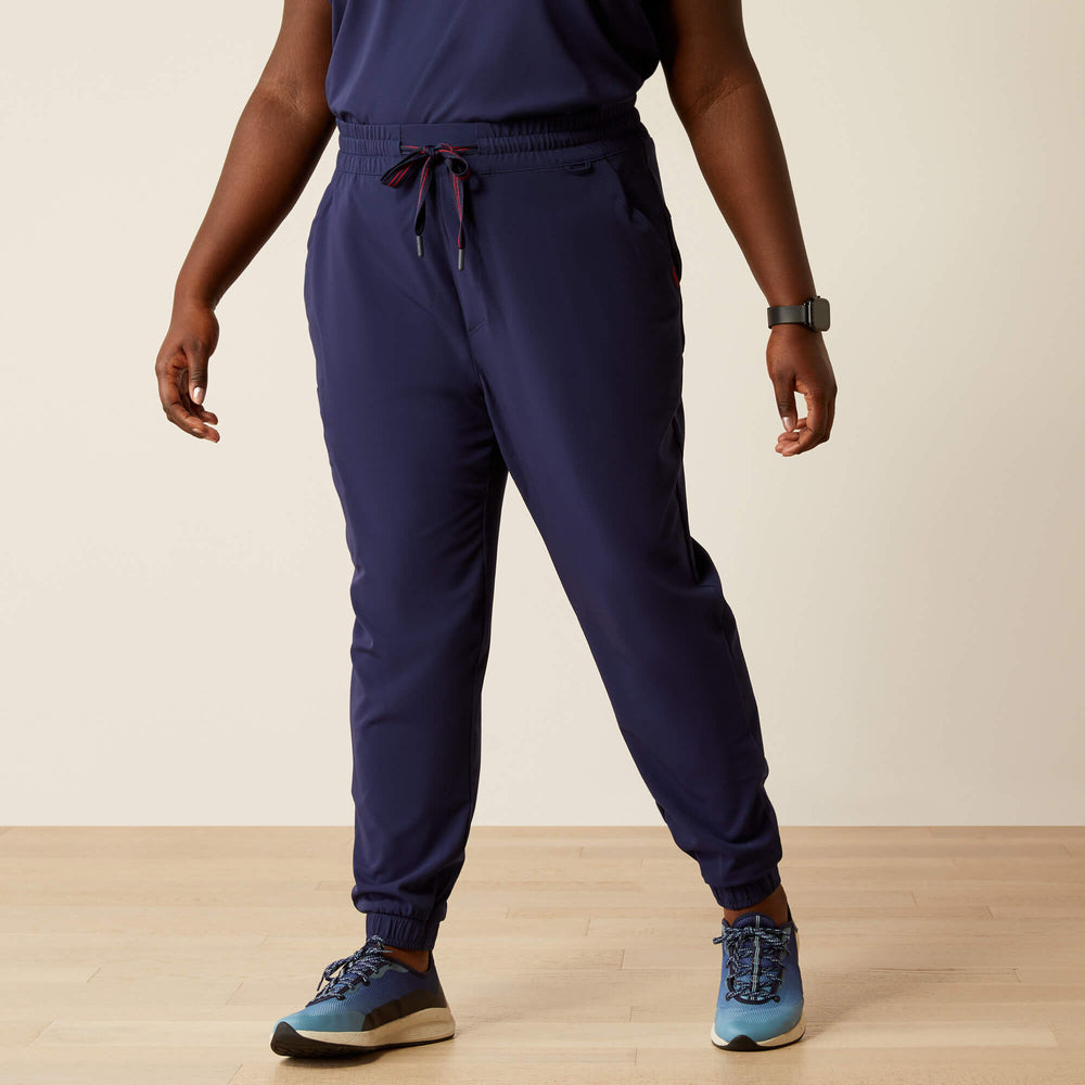Blackwell Cargo Stretch Jogger Scrub Pant Women - NAVY