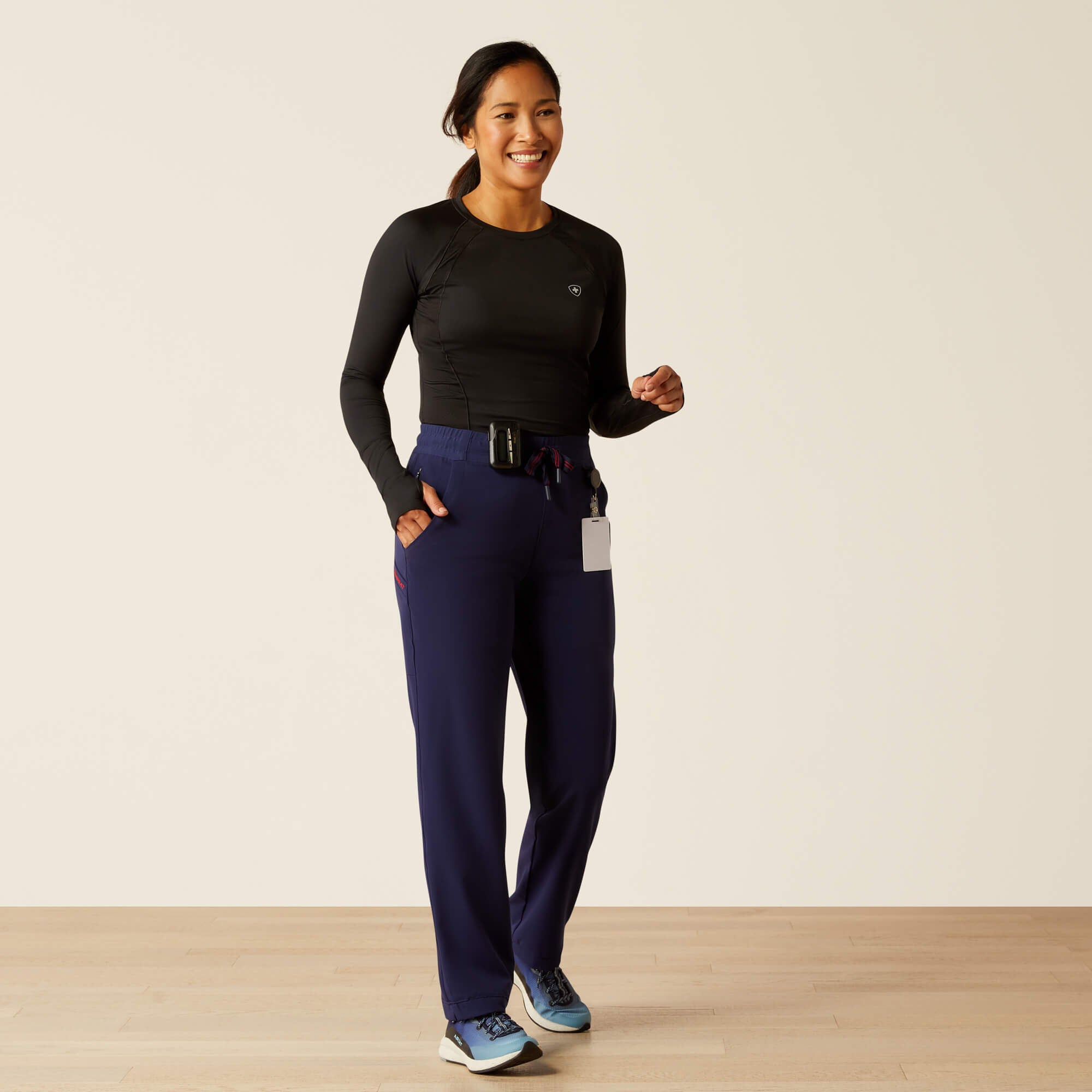 Nightingale Utility Stretch Scrub Pant Women - NAVY