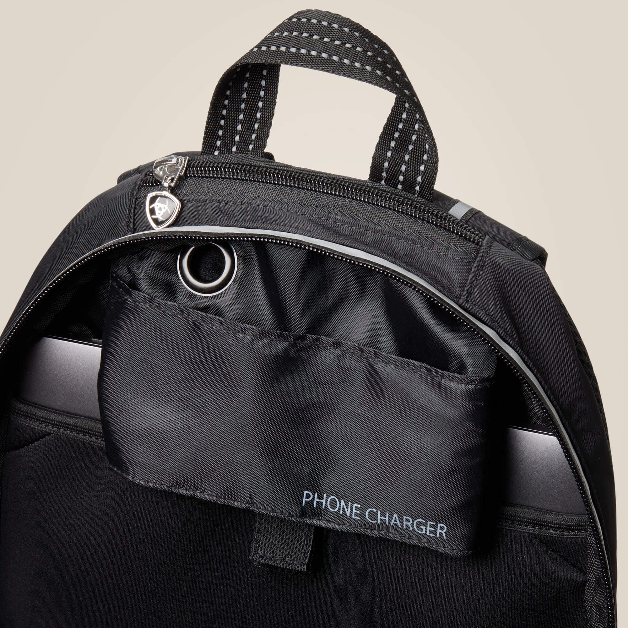 Ring Backpack Women - BLACK