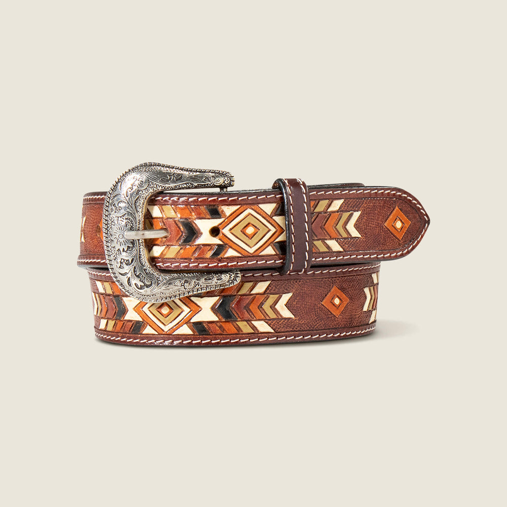 Geometric Pattern Belt Women - MULTI
