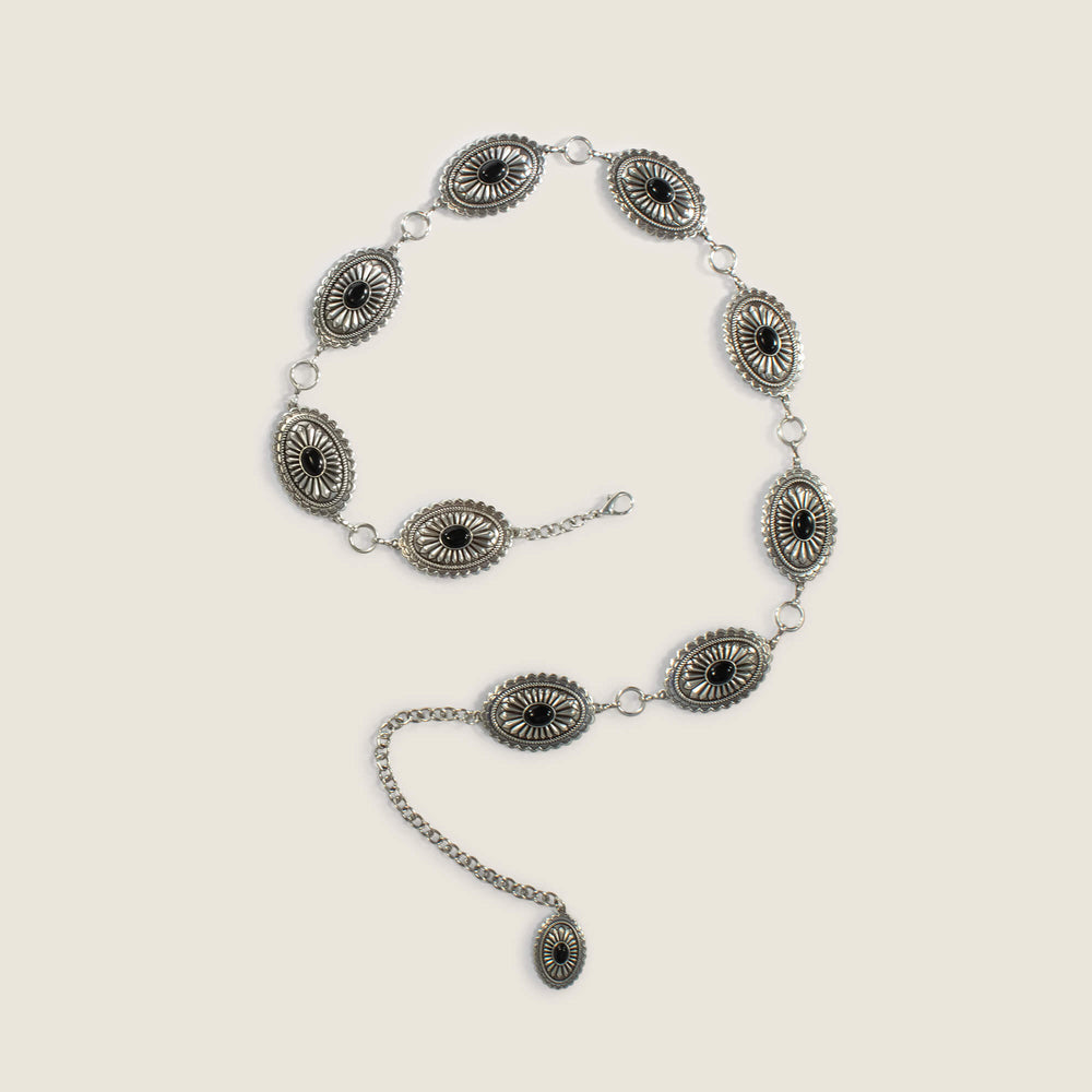 Concho Chain Belt Women - MULTI