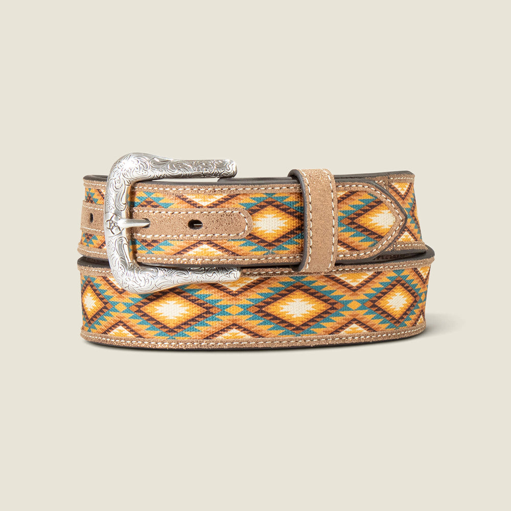 Geometric Pattern Belt Women - MULTI