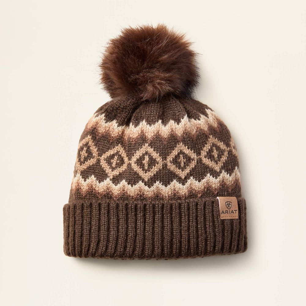 Bristol Beanie Women - CHOCOLATE BROWN