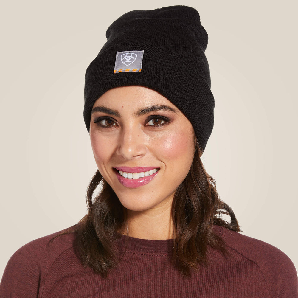 Rebar Watch Cap Women - BLACK