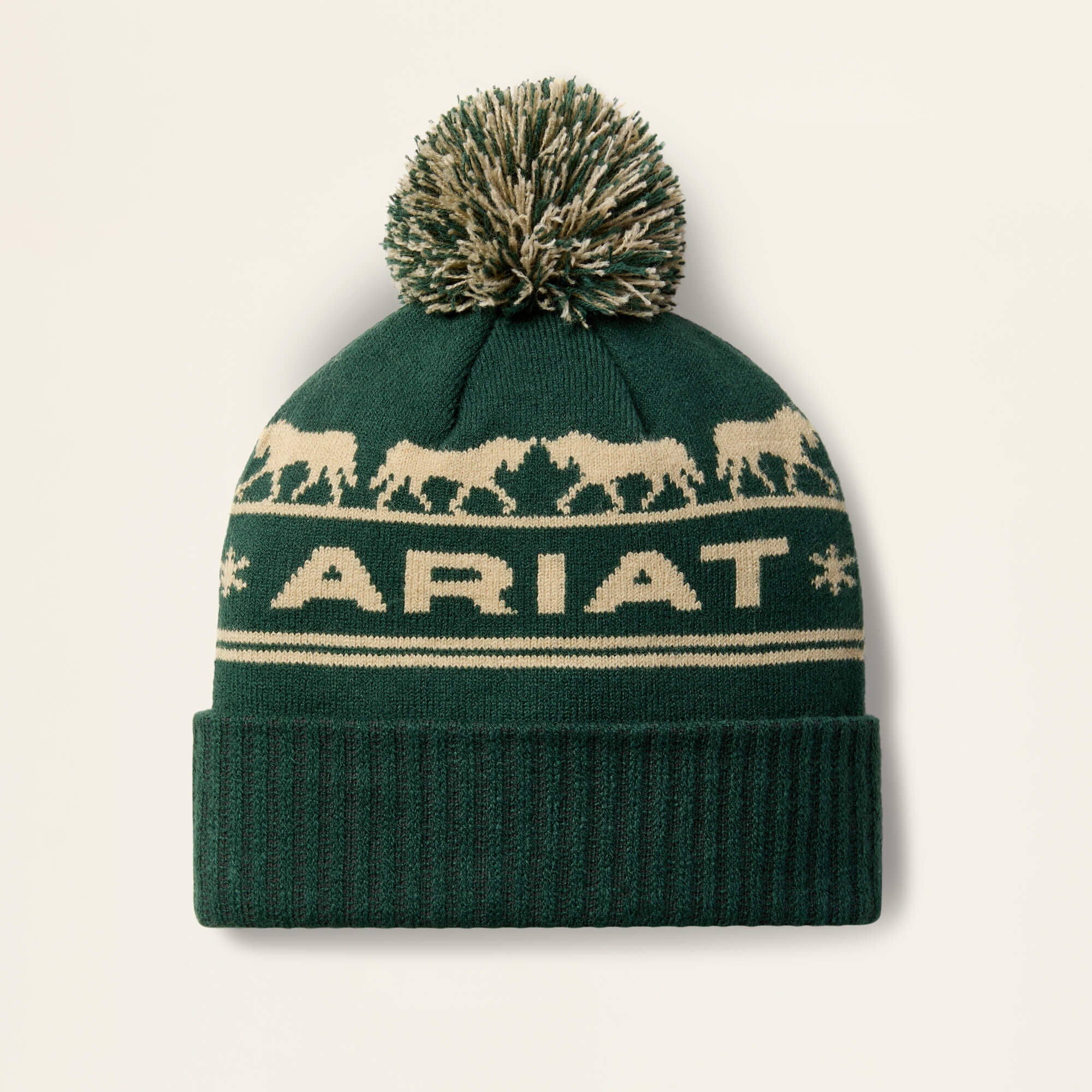 Apres Ski Beanie Women - OLIVE GREEN