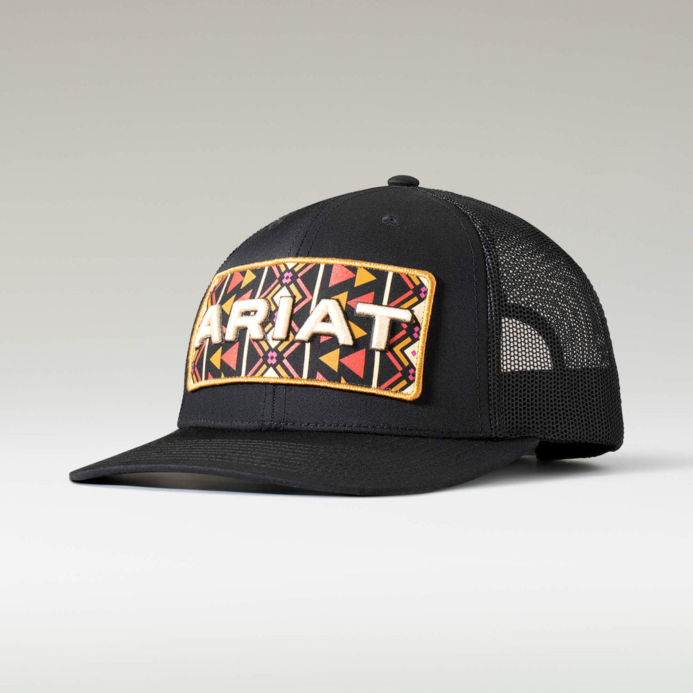 Southwest Patch Cap Women - BLACK