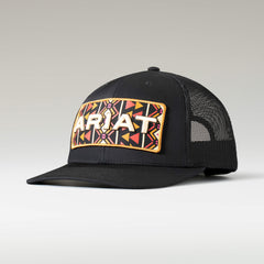 Southwest Patch Cap Women - BLACK