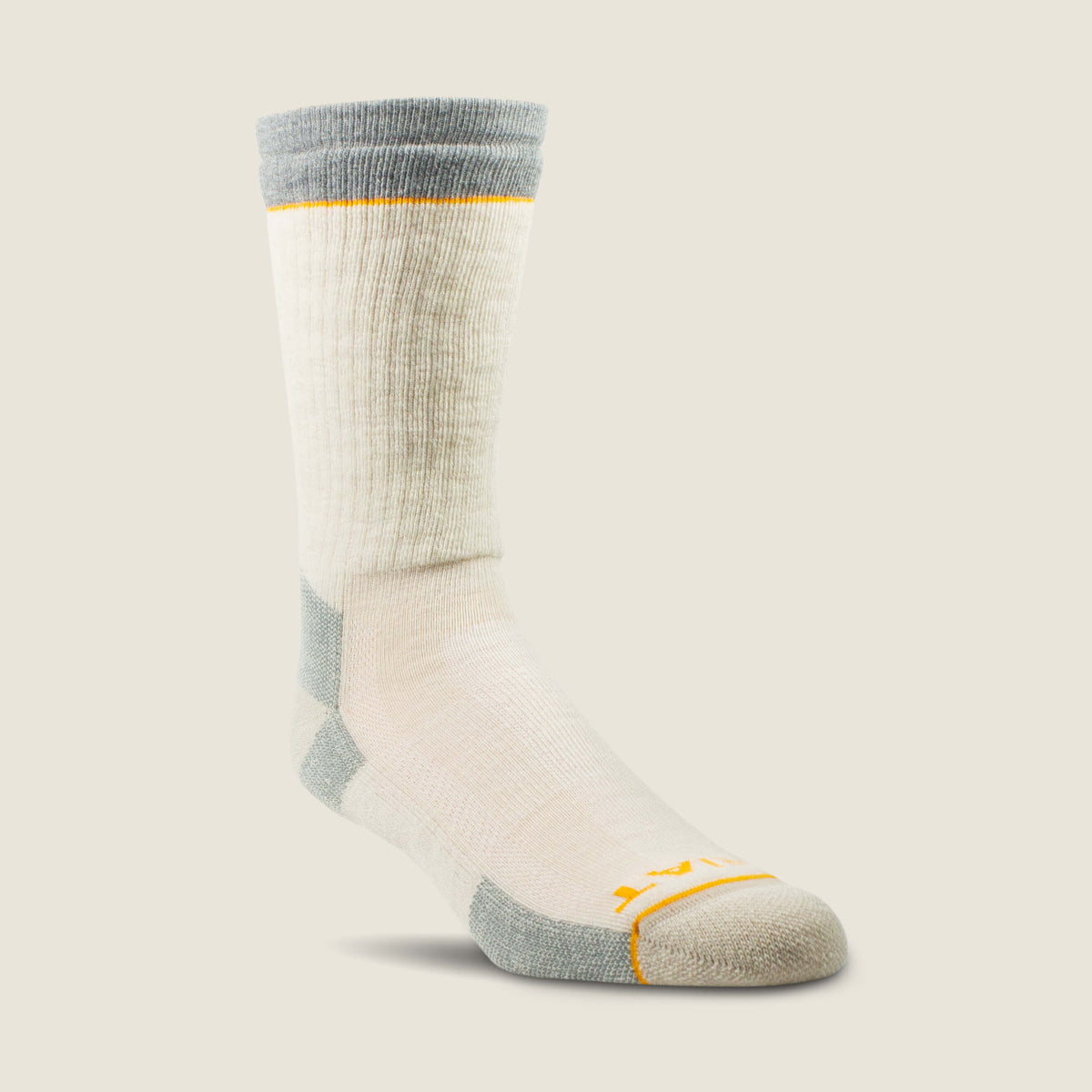 Wool Crew Work Sock Women - OATMEAL