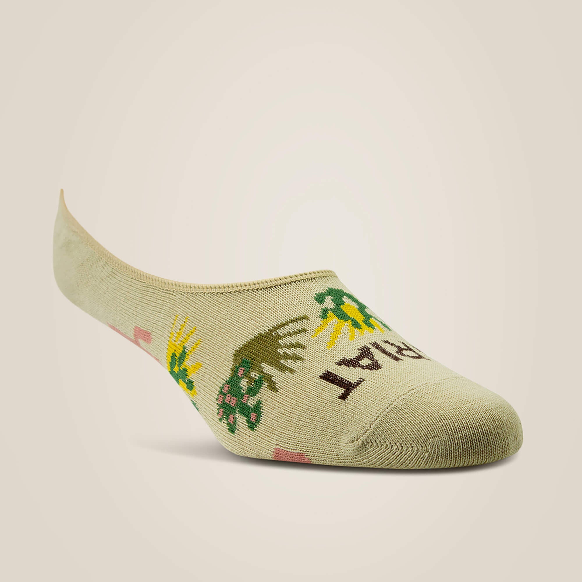 No Slip No Show Sock 2 Pair Multi Color Pack Women - TAN/NAVY/NATURAL