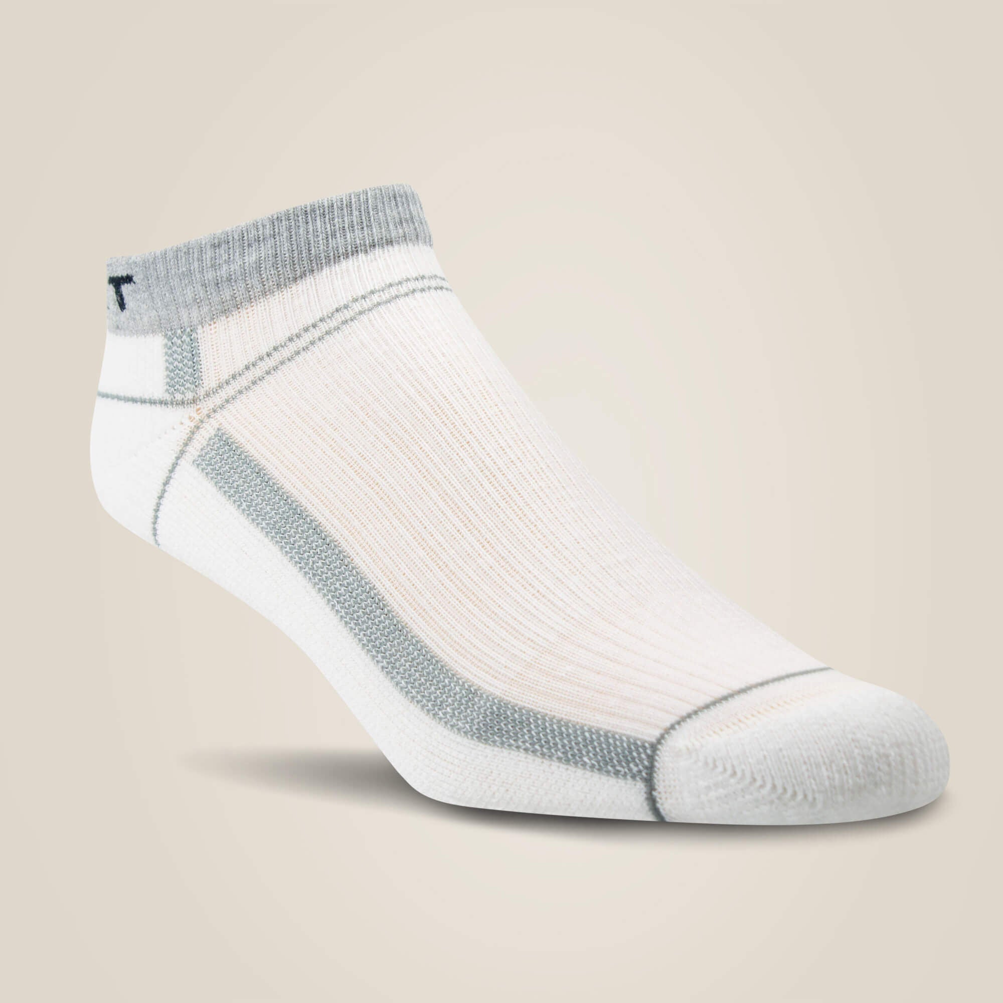 VentTEK® Lightweight Low Cut Boot Sock 3 Pair Pack Women - WHITE