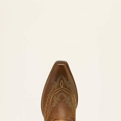 Casanova D Toe Western Boot Kids - DISTRESSED BROWN
