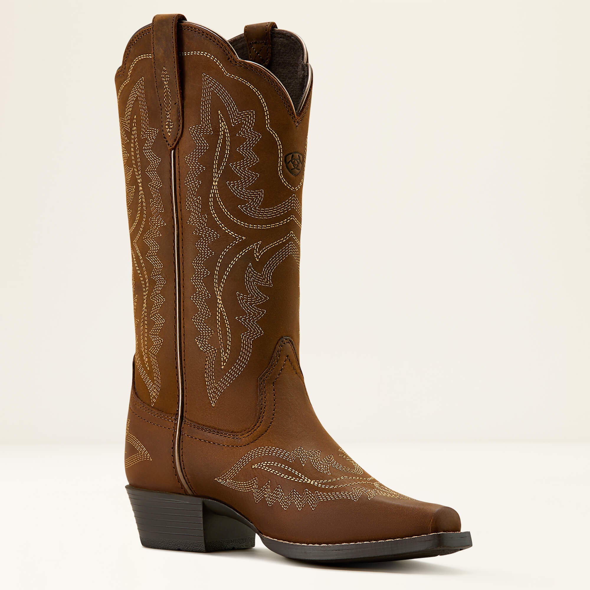 Casanova D Toe Western Boot Kids - DISTRESSED BROWN