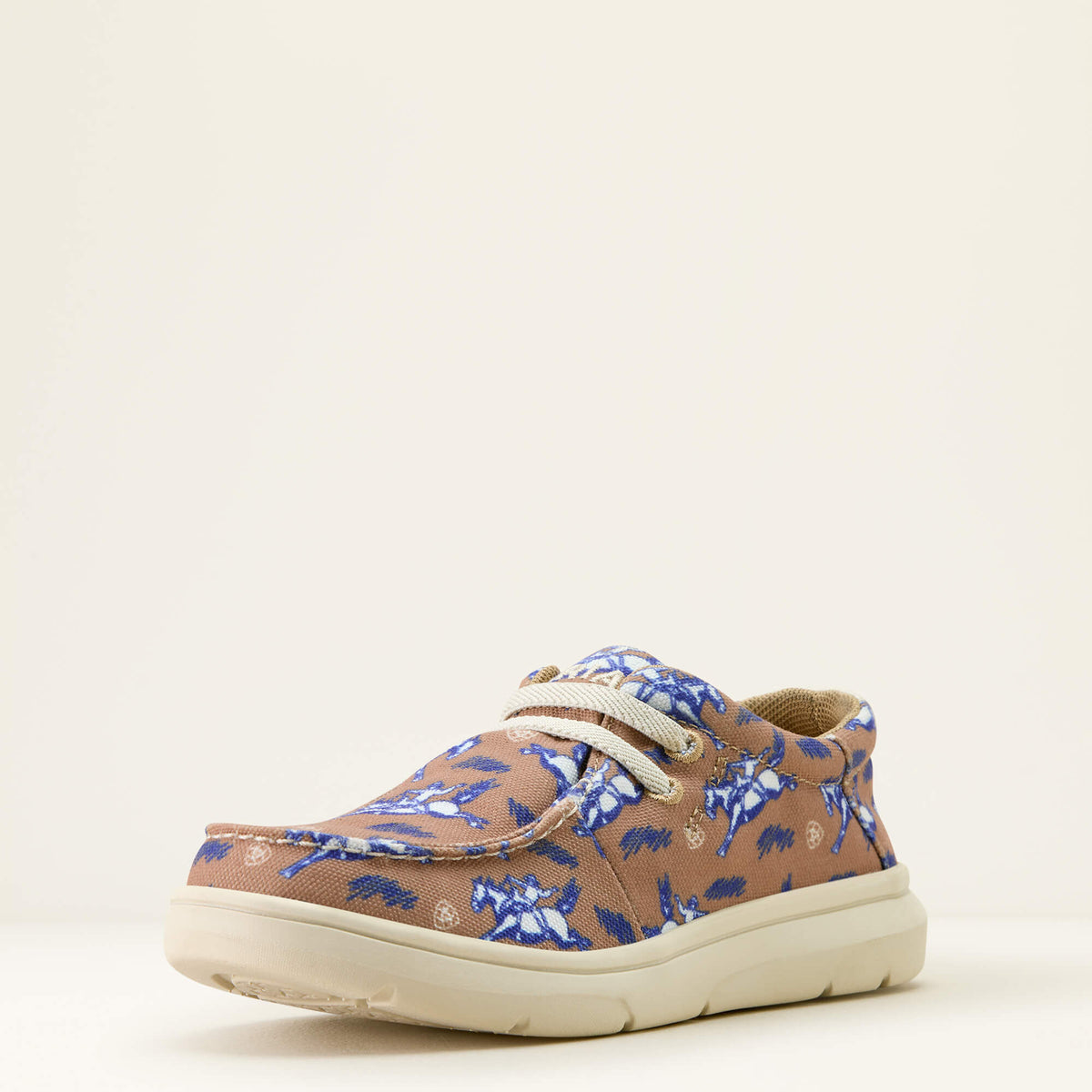 Hilo Shoe Kids - NATURAL BUCKIN BRONC PRINT