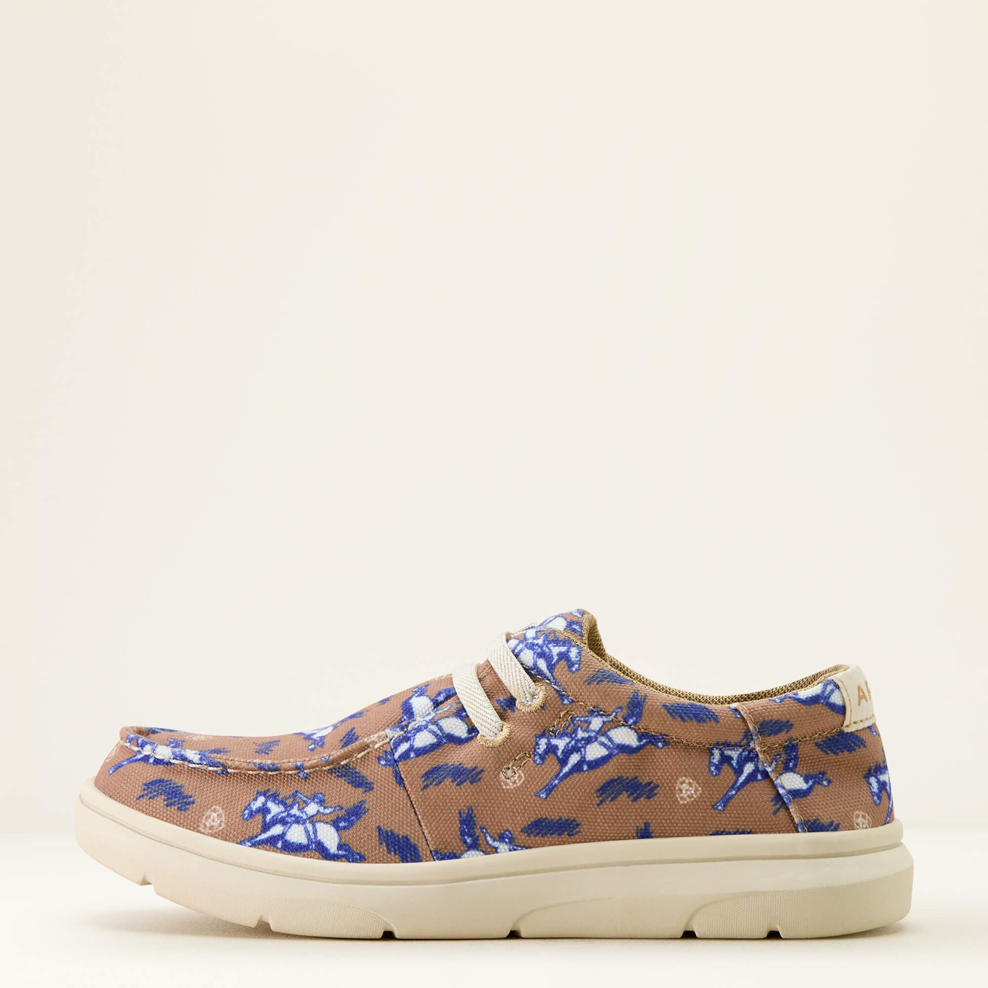 Hilo Shoe Kids - NATURAL BUCKIN BRONC PRINT