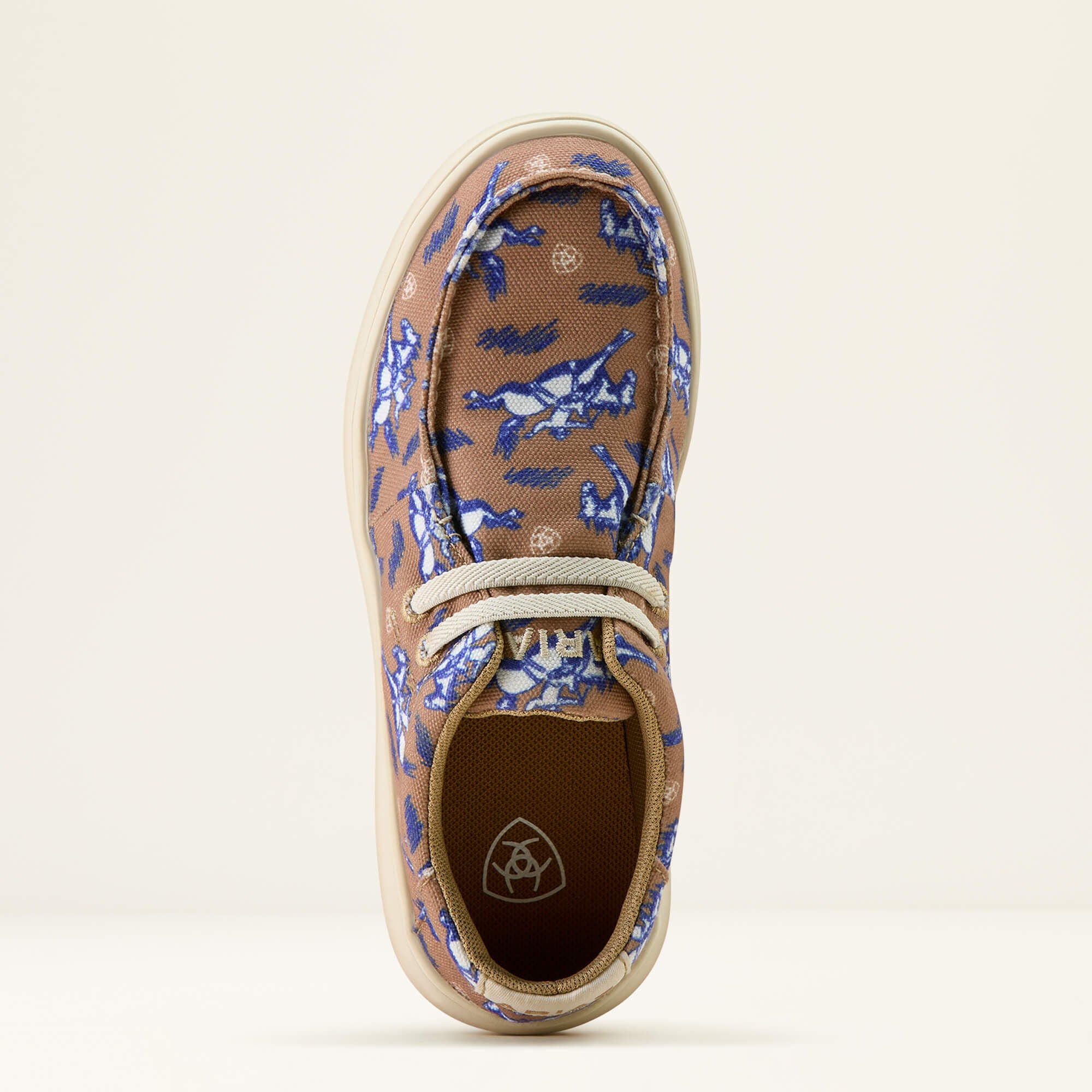 Hilo Shoe Kids - NATURAL BUCKIN BRONC PRINT