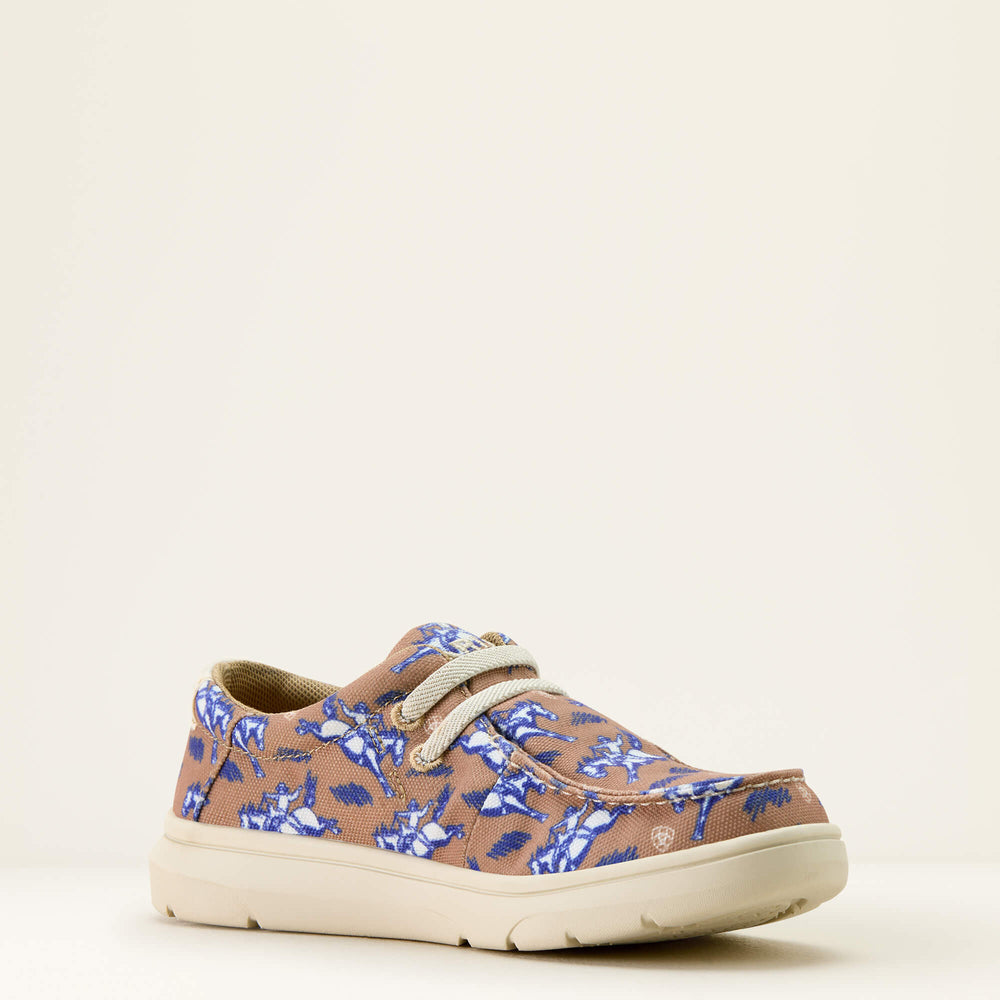 Hilo Shoe Kids - NATURAL BUCKIN BRONC PRINT