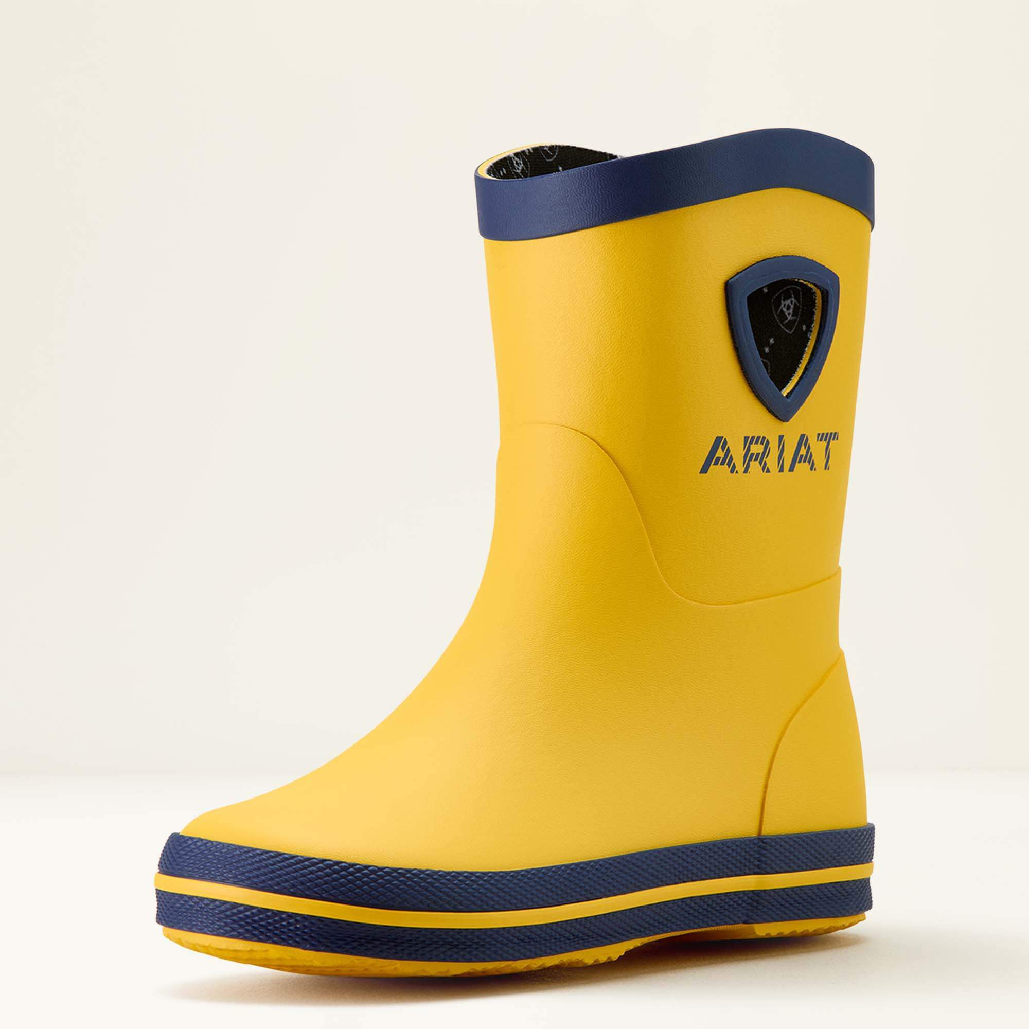 Kelmarsh Rubber Boot Kids - YELLOW