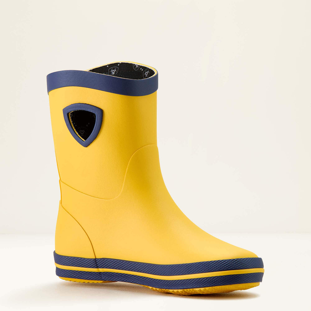 Kelmarsh Rubber Boot Kids - YELLOW