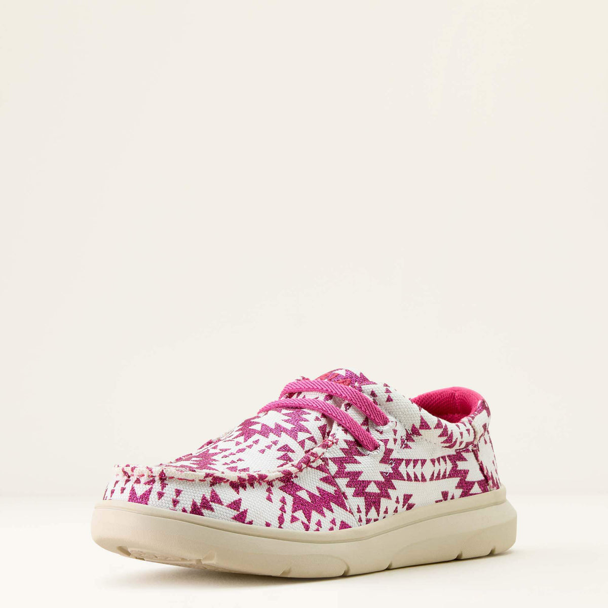 Hilo Shoe Kids - BRIGHT ROSE SOUTHWESTERN GLITTER