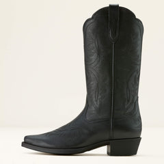 Casanova D Toe Western Boot Kids - OBSIDIAN
