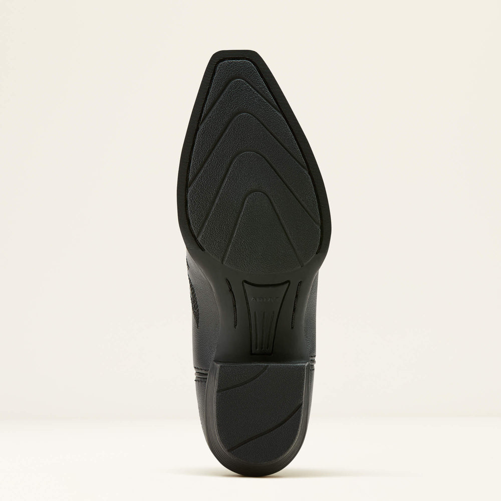Casanova D Toe Western Boot Kids - OBSIDIAN