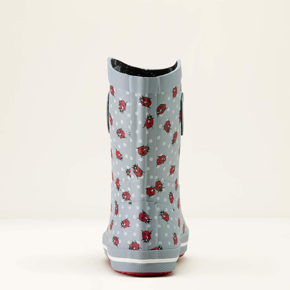 Kelmarsh Rubber Boot Kids - LADY BUG PRINT